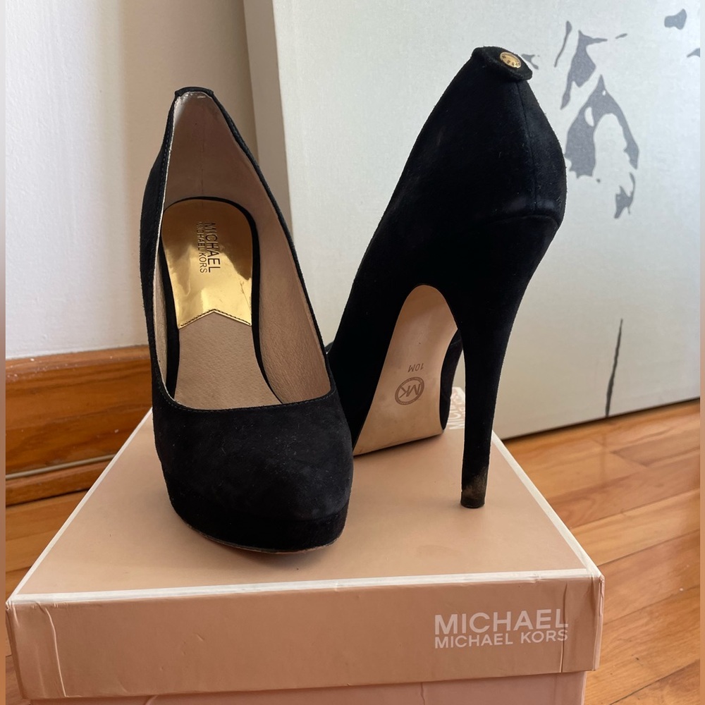 Black heels